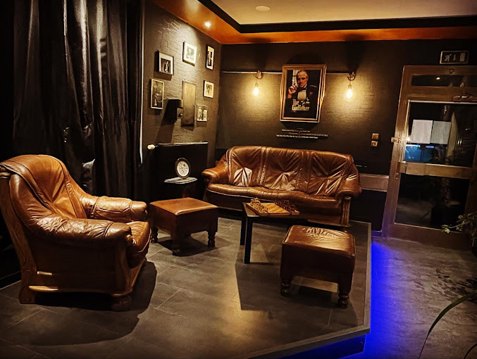 Barbier bei der Arbeit